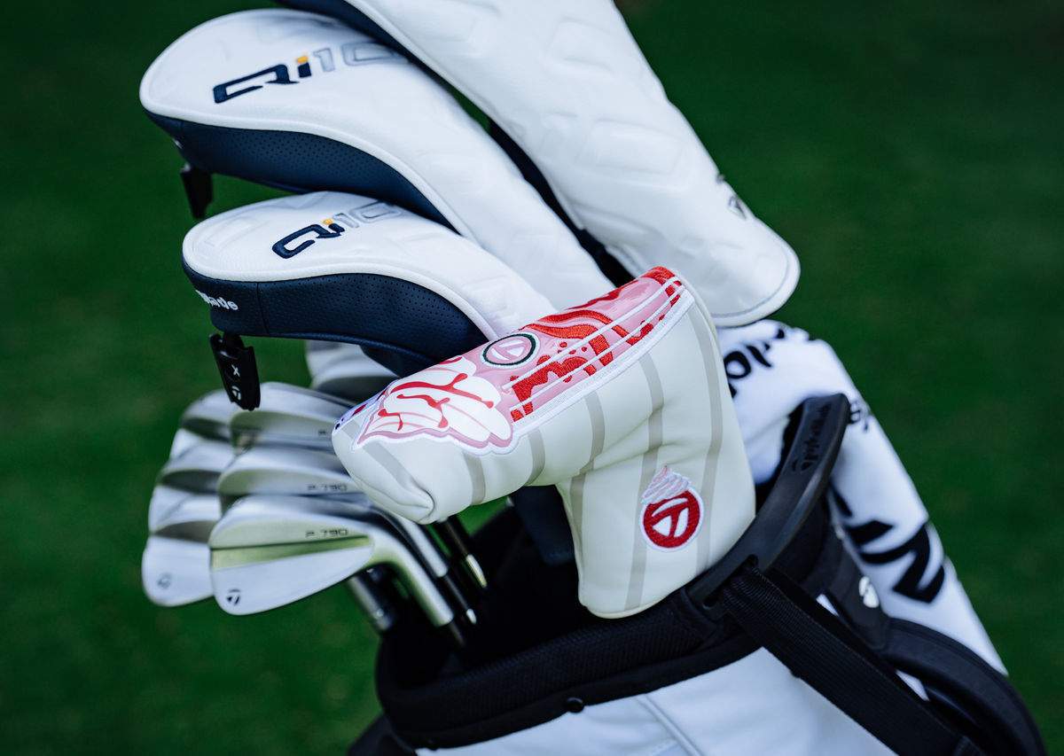 New Taylormade Vault Limited Edition Strawberry Dreamin' Blade Putter Head Cover
