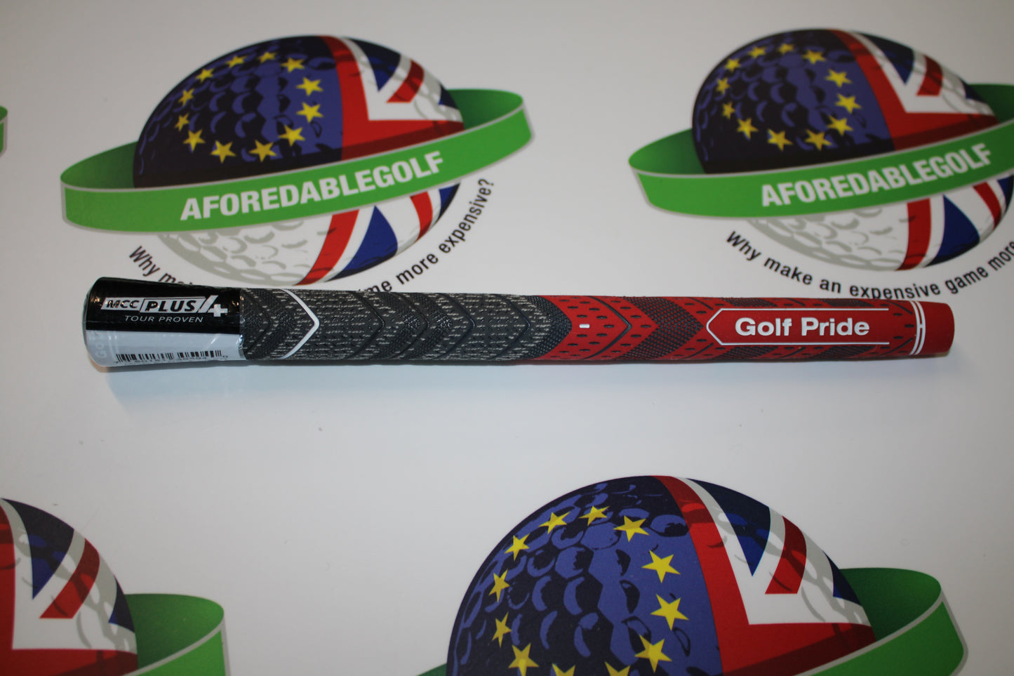 Golf Pride MCC Plus 4 Red Standard Grips