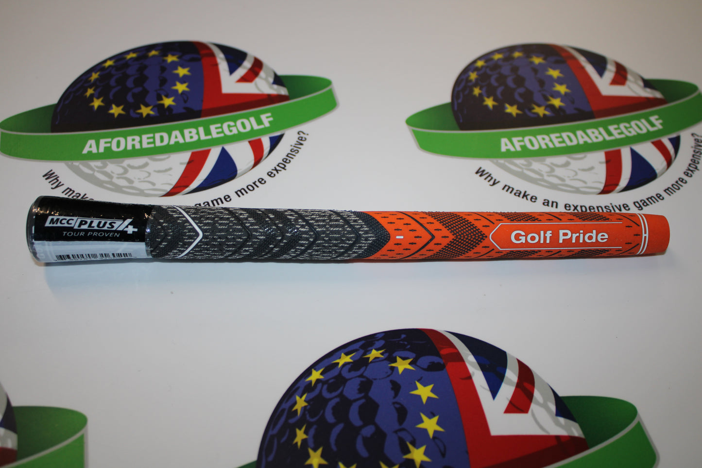 Golf Pride MCC Plus 4 Orange Standard Grips