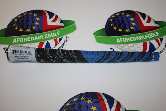 Golf Pride New Decade Multi Compound Blue Midsize Grips