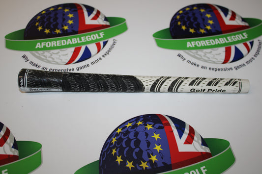 Golf Pride New Decade Multi Compound Black/White Grips