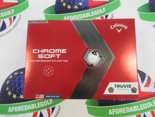 new 12 callaway chrome soft truvis halloween limited edition golf balls