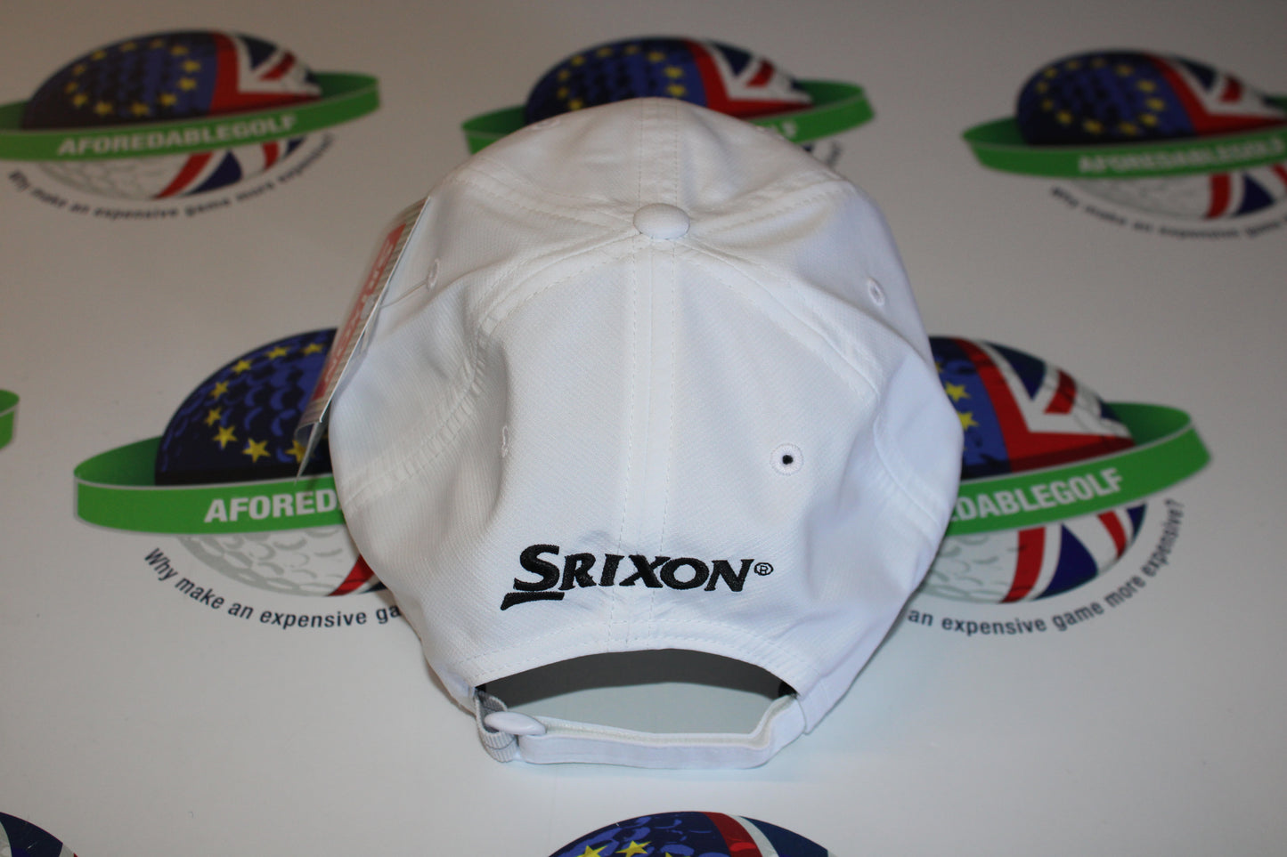 Srixon Sunny Adjustable Ball Marker Cap White/Black