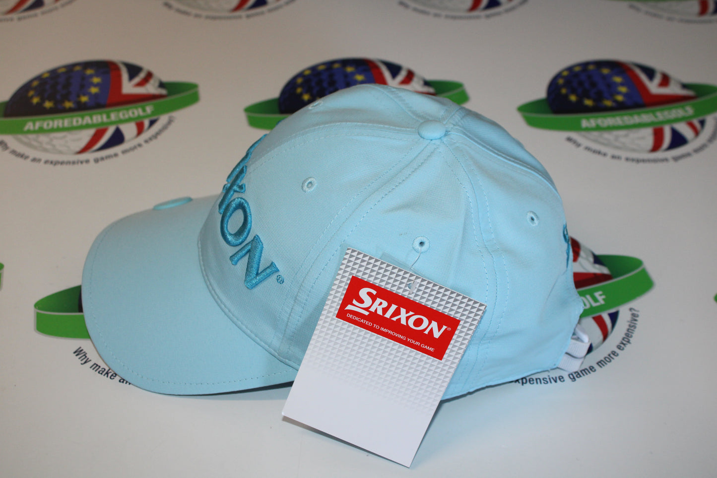 Srixon Sunny Adjustable Ball Marker Cap Sky Blue/Turquoise
