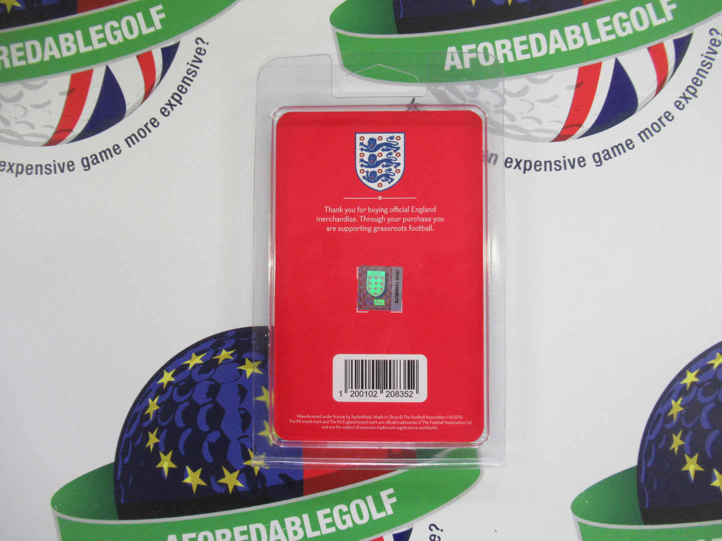 taylormade england coin marker