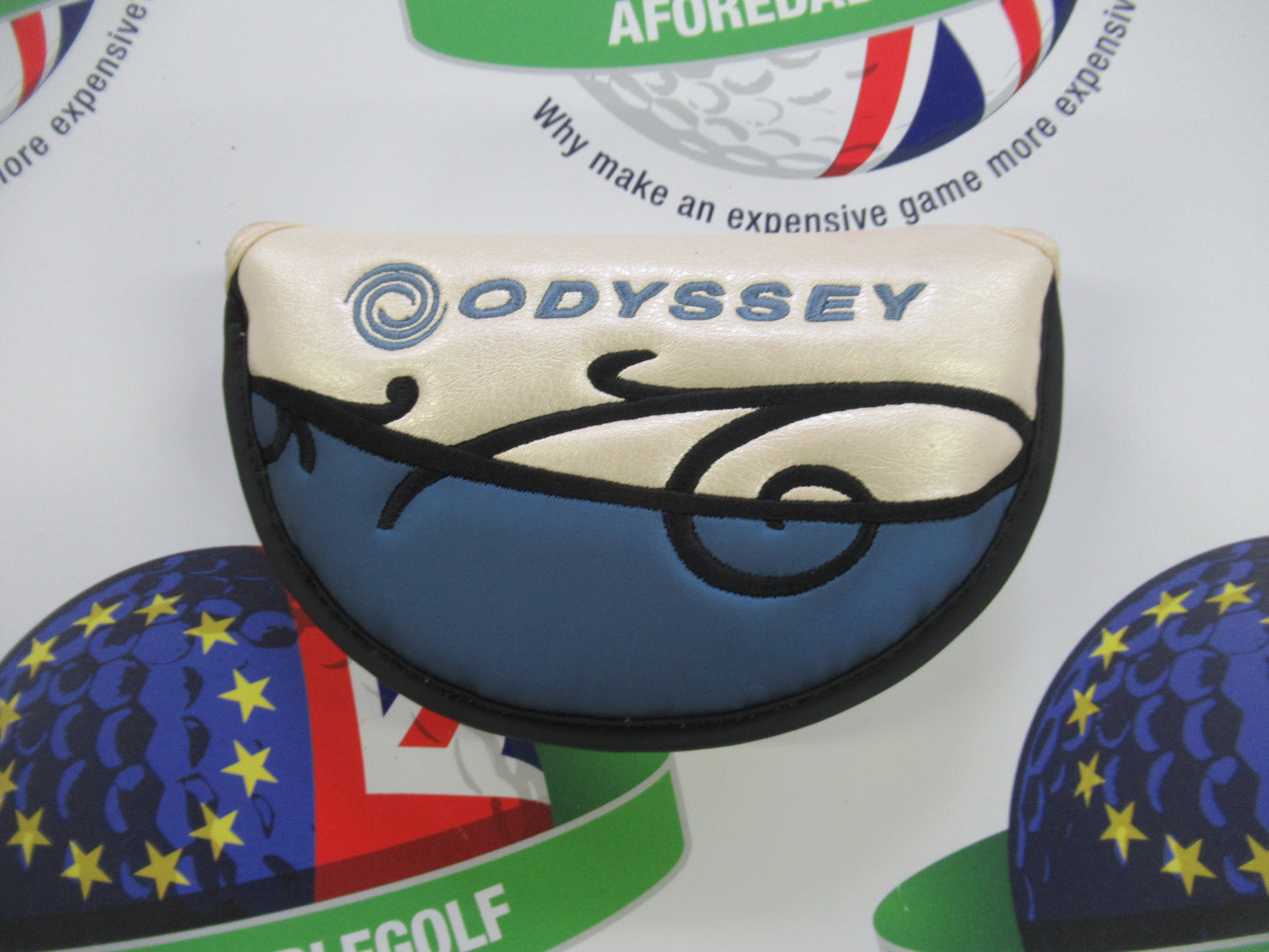 used odyssey pearl mallet putter cover