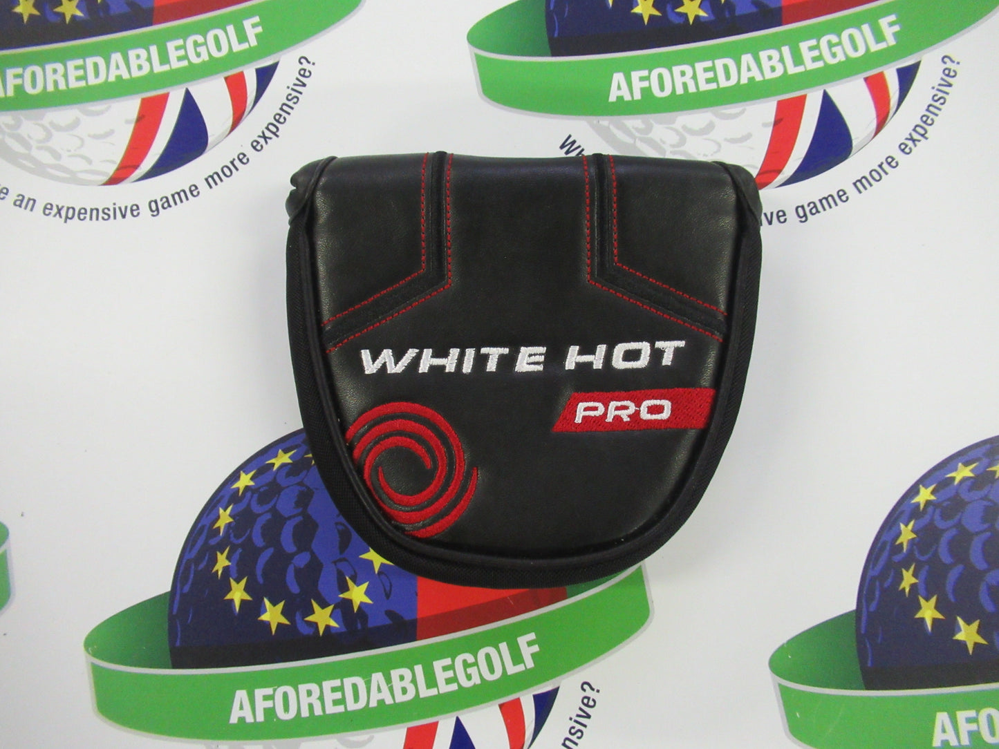 new odyssey white hot pro mallet putter head cover