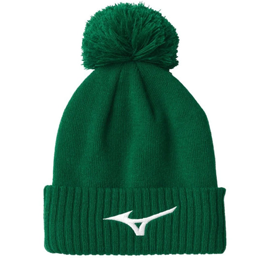 Mizuno Crested Bobble Hat Green