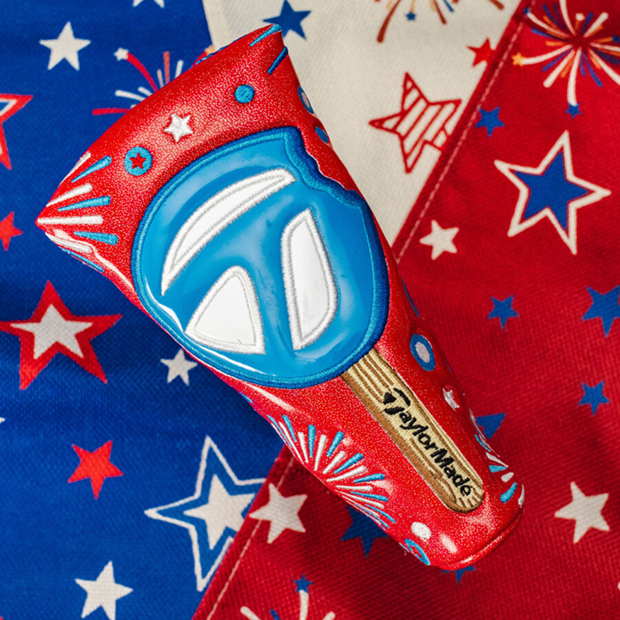 Taylormade Vault Limited Edition Frozen Fireworks Blade Putter Head Cover