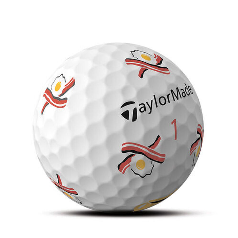 New 12 TaylorMade Vault Limited Edition Tp5 Pix Eggs & Bacon Golf Balls