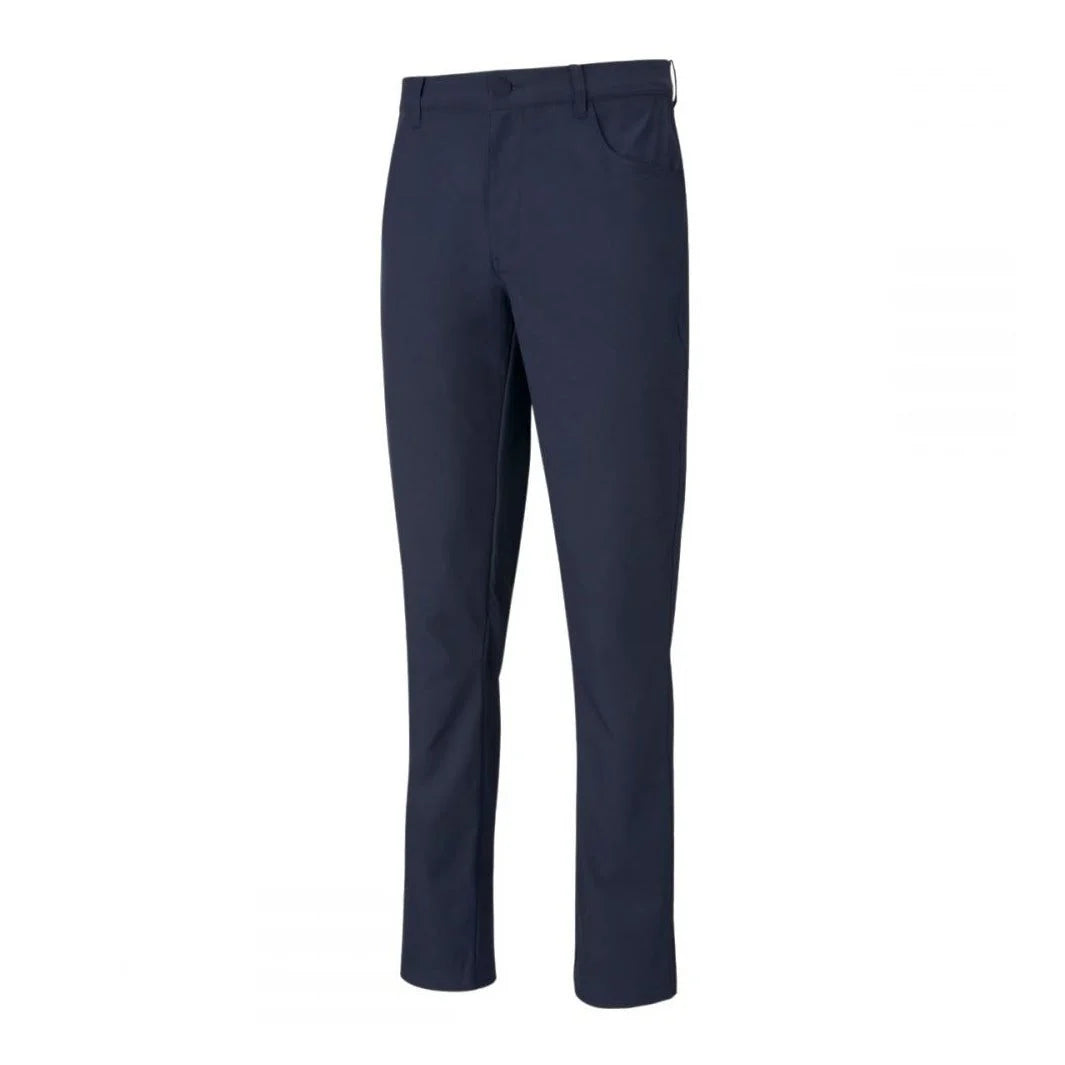 Puma Dealer 5 Pocket Golf Trousers Navy Blazer Waist 40" x leg 32"