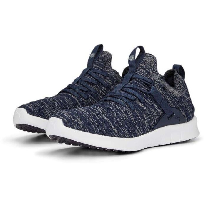 Puma Ladies Laguna Fusion Knit Golf Shoes Navy Blazer-Quiet Shade UK Size 6
