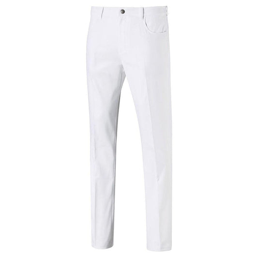 Puma Dealer Tailored Golf Trousers White Waist 32" x leg 32"