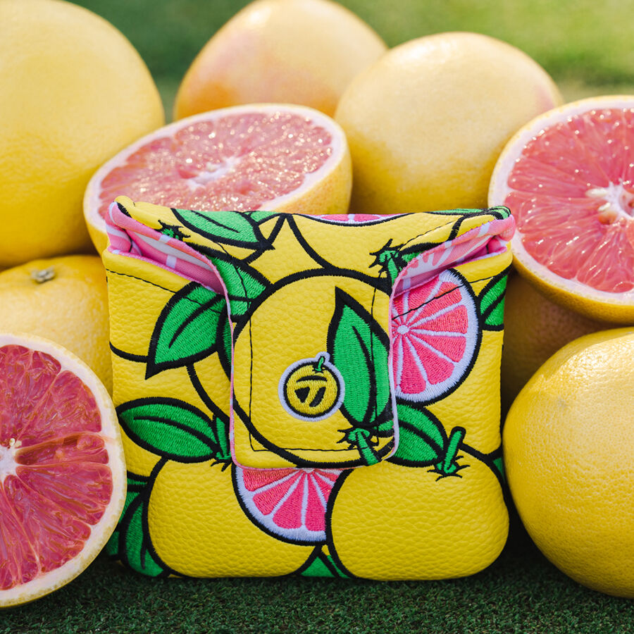 Taylormade Vault Limited Edition Grapefruit Sour Mallet Putter Cover
