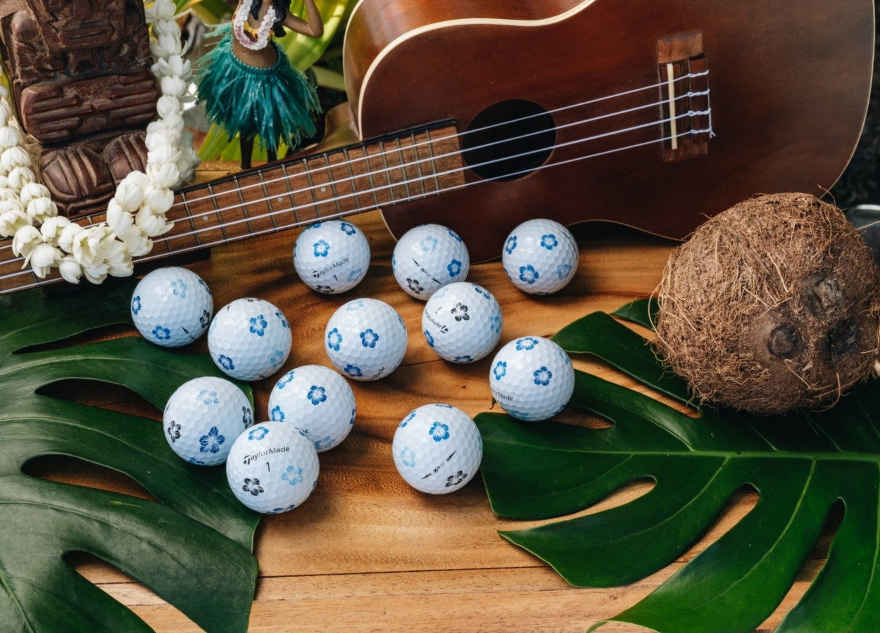 new 12 taylormade vault limited edition tp5 pix Hawaii golf balls