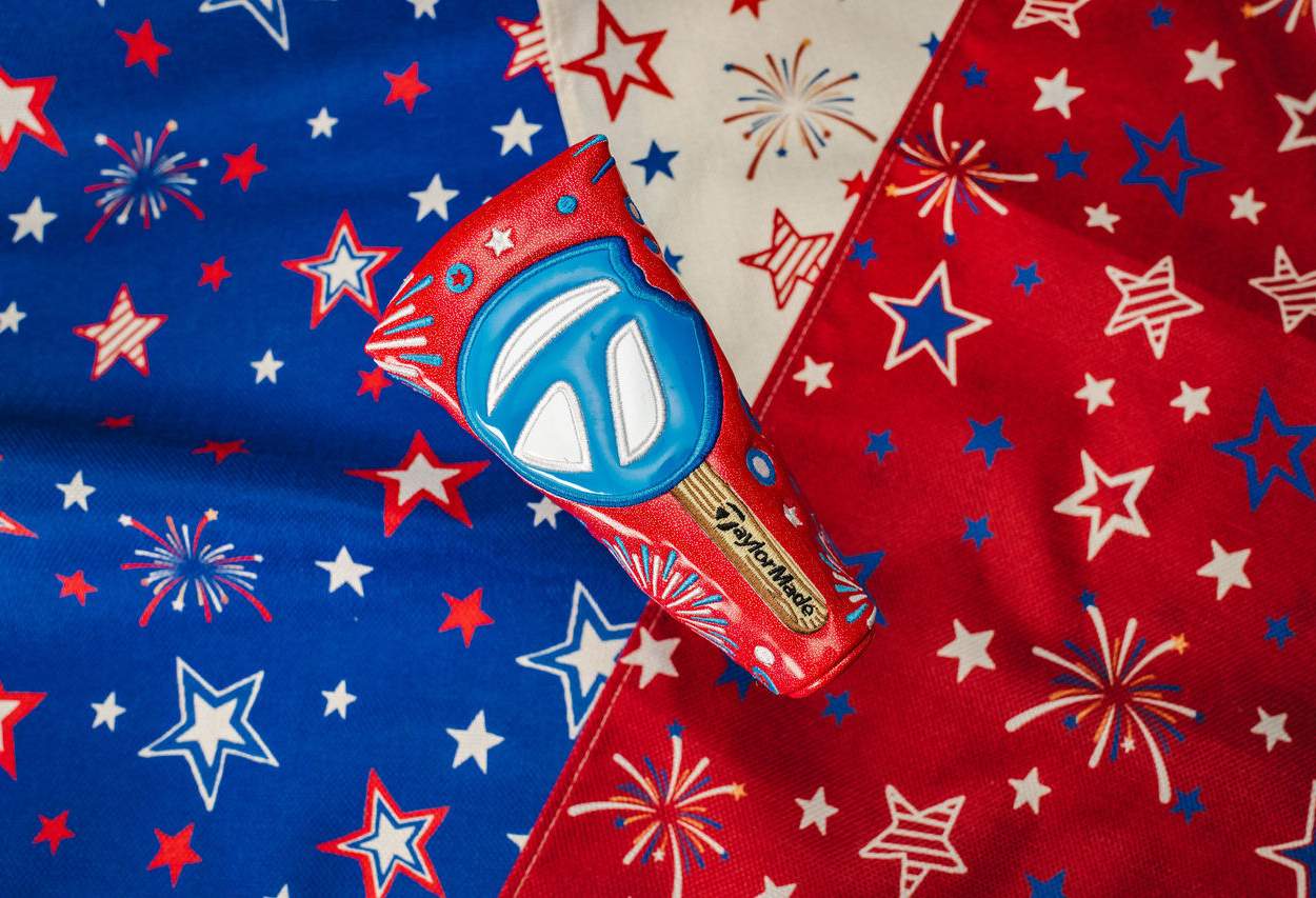 Taylormade Vault Limited Edition Frozen Fireworks Blade Putter Head Cover