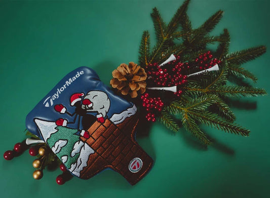 New Taylormade Vault Limited Edition Santa Spider Mallet Putter Head Cover