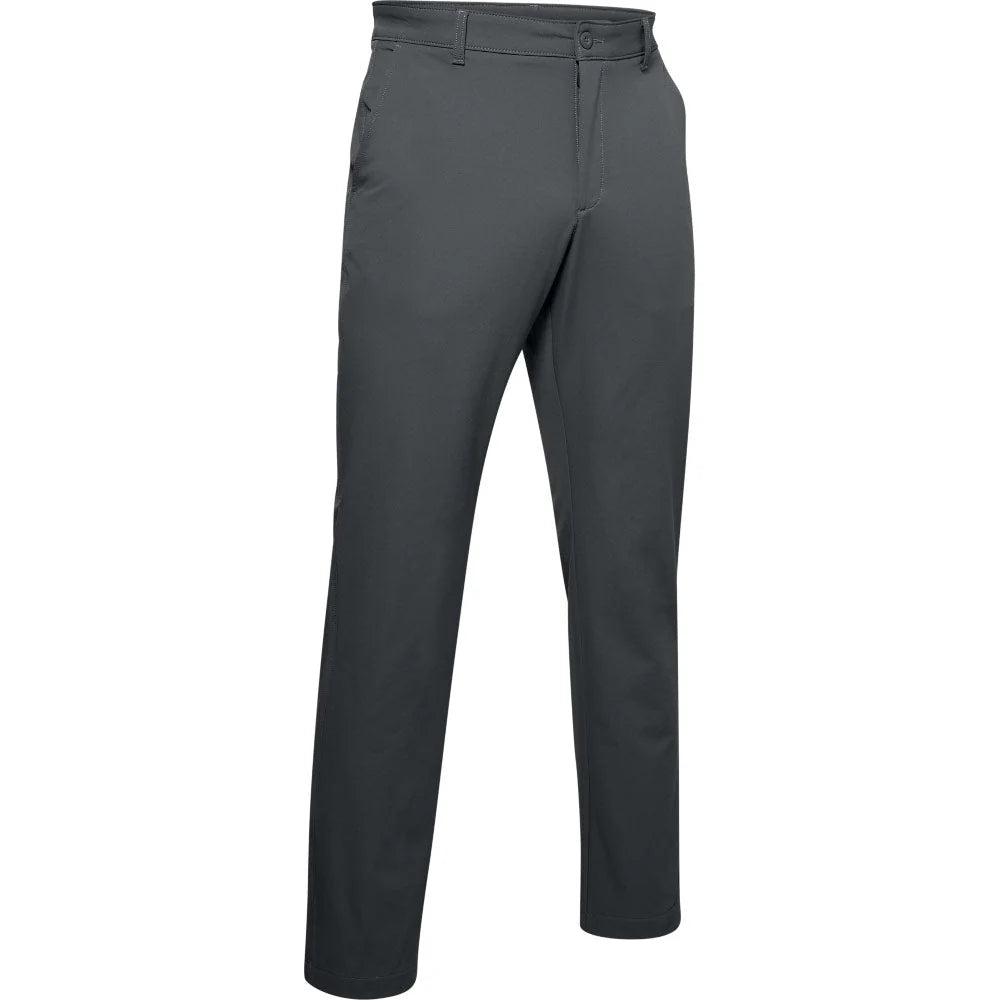 Under Armour Tech Straight Fit Golf Trousers Pitch Grey Waist  40" X Leg 30"