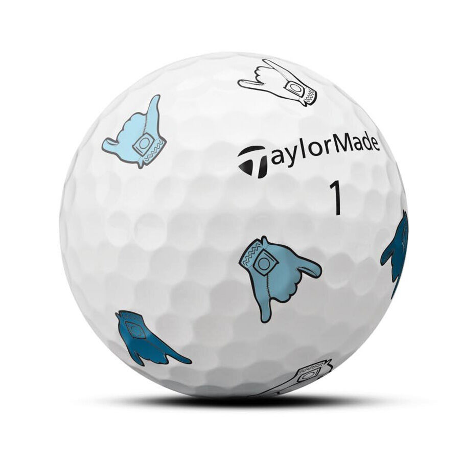 new 12 taylormade vault limited edition tp5 pix shaka golf balls version 2