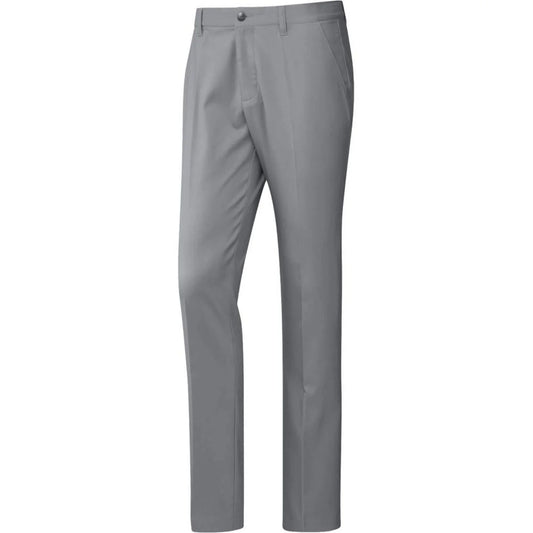 Adidas Ultimate 365 Tapered golf trousers grey three waist 40" leg 30"