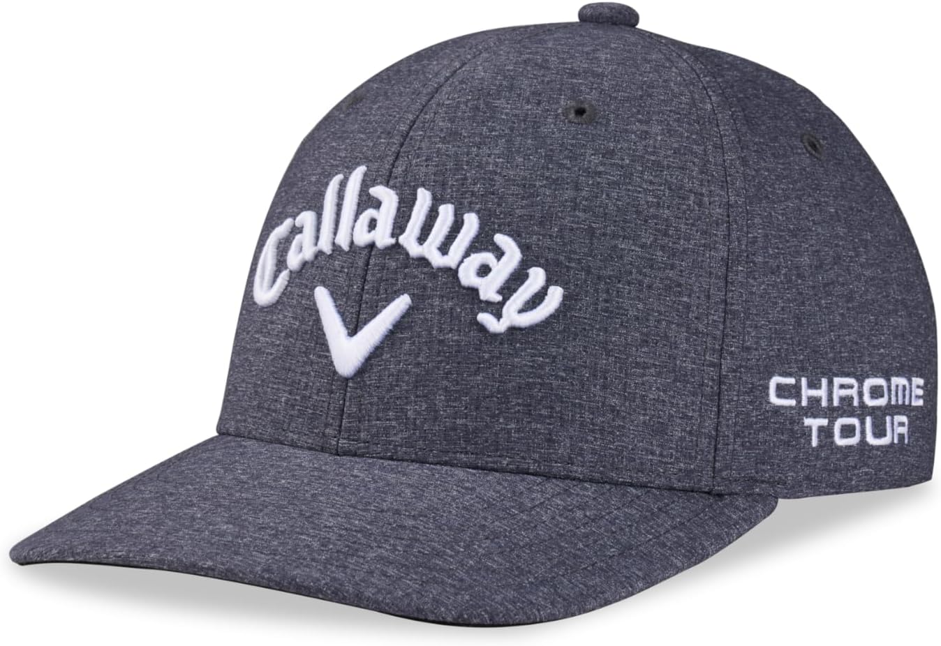 New Callaway Golf TA Performance Pro Heather Grey/White Adjustable Cap Ai Smoke