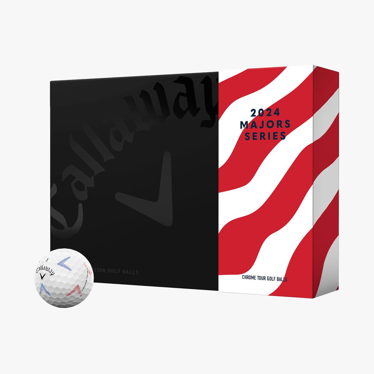 New 12 Callaway Chrome Tour Truvis Limited Edition June Major Golf Balls