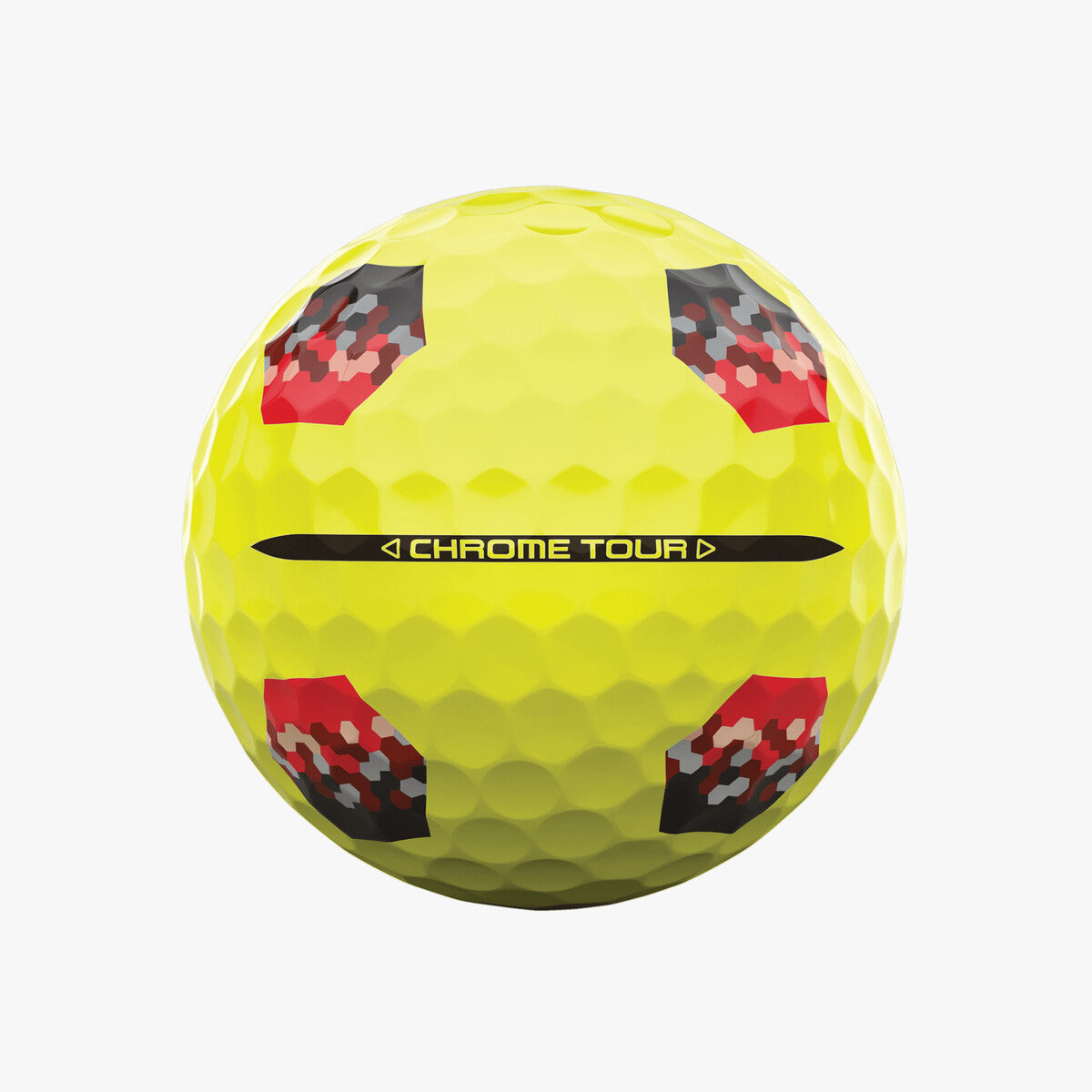 New 1 Dozen Callaway Chrome Tour  Trutrack Yellow Golf Balls