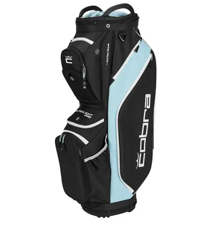 new cobra ultralight pro cart bag puma black cool blue