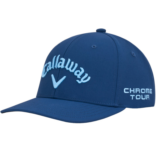 New Callaway Golf Tour Performance Pro Navy/Blue Adjustable Cap Elyte