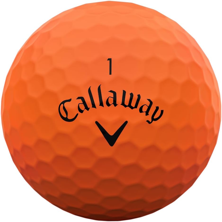 New 1 Dozen Callaway Supersoft Orange Matte Finish Golf Balls