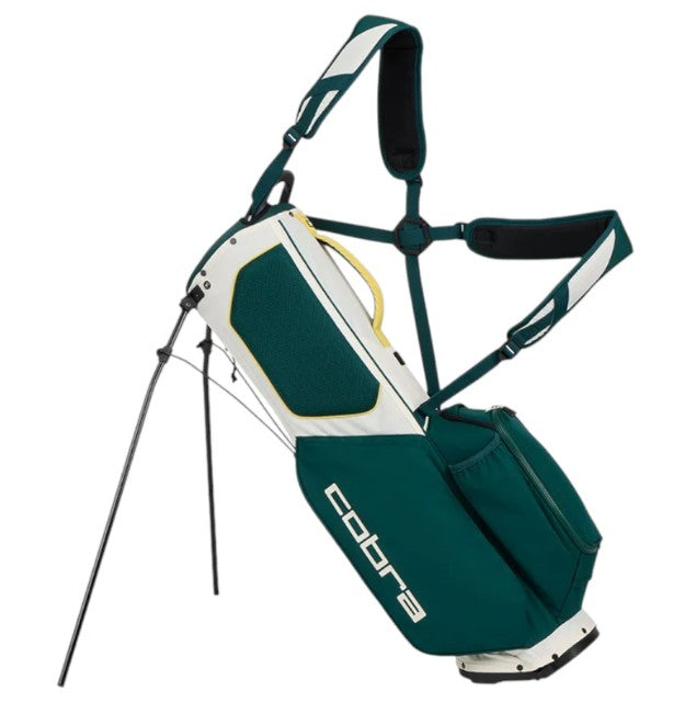 Cobra Ultralight 2 Stand Bag Sugared Almond/Dark Myrtle/Sunny Yellow (Masters Golf Tournament Colours)