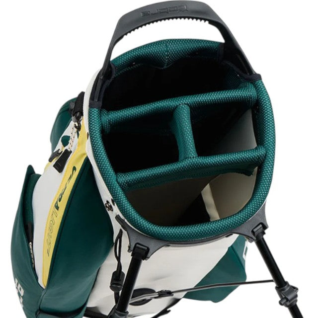 Cobra Ultralight 2 Stand Bag Sugared Almond/Dark Myrtle/Sunny Yellow (Masters Golf Tournament Colours)