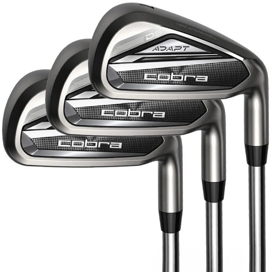 New Cobra DS Adapt Iron Set 6-PW Ultralite Steel Shafts Regular Flex