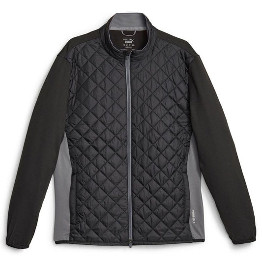 Puma Frost Quilted Primaloft Jacket Puma Black/Slate Grey UK Size Medium
