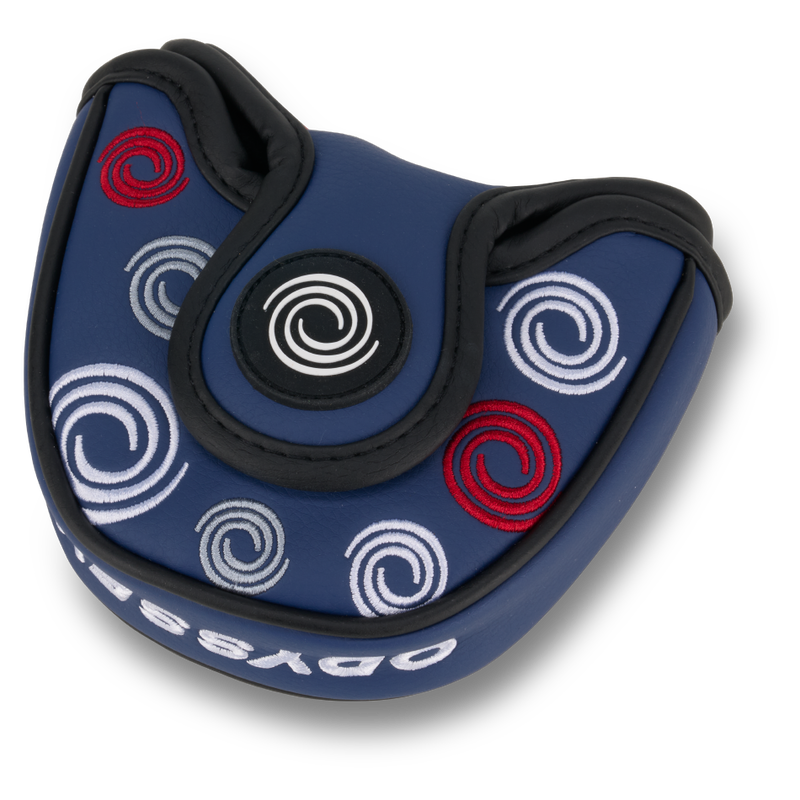 New Odyssey Swirl Navy Mallet Putter Head Cover
