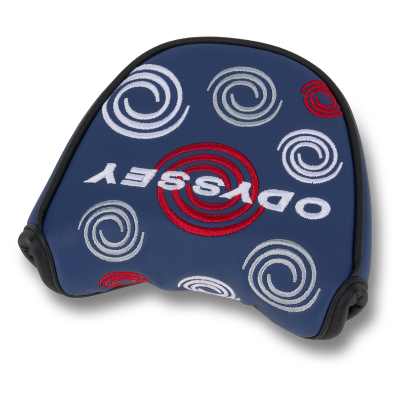 New Odyssey Swirl Navy Mallet Putter Head Cover