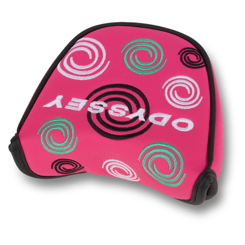 New Odyssey Swirl Pink Mallet Putter Head Cover