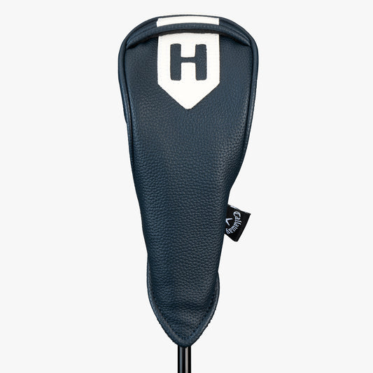 New Callaway Premium Navy/White Hybrid/Rescue Head Cover