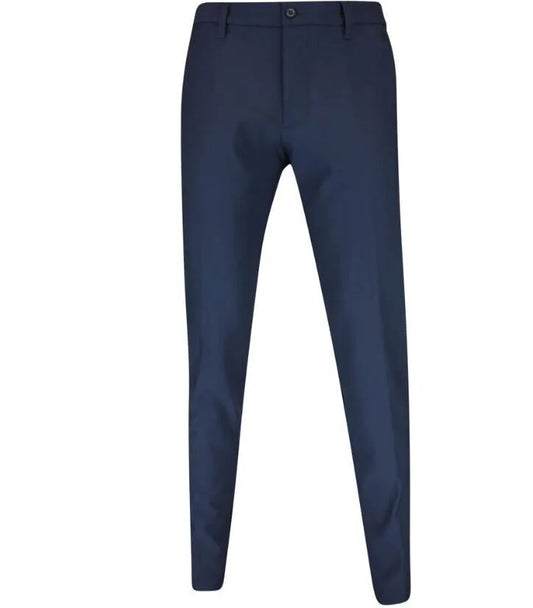 J.Lindeberg Ellott Tight Fit Bonded Fleece Lined Trousers Navy Waist 38" Leg 34"