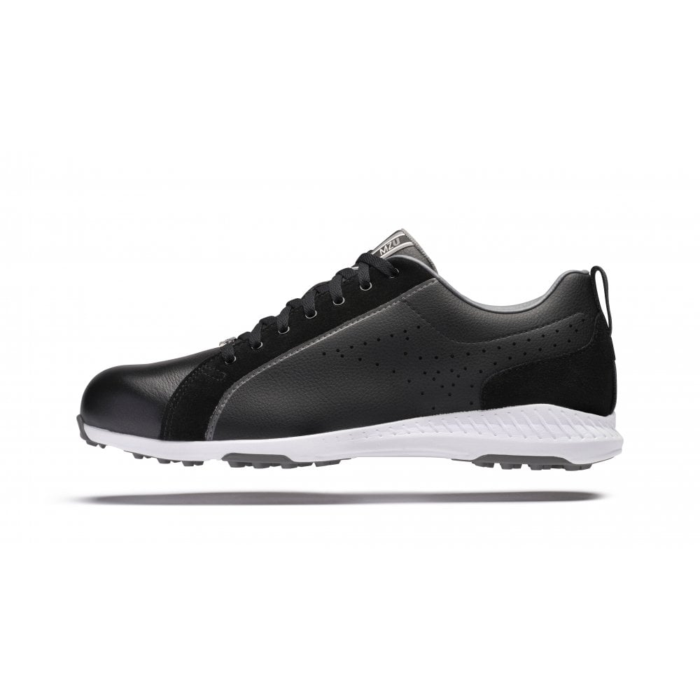 Mizuno Mzu Le Navy Black Leather Golf Shoes UK Size 11