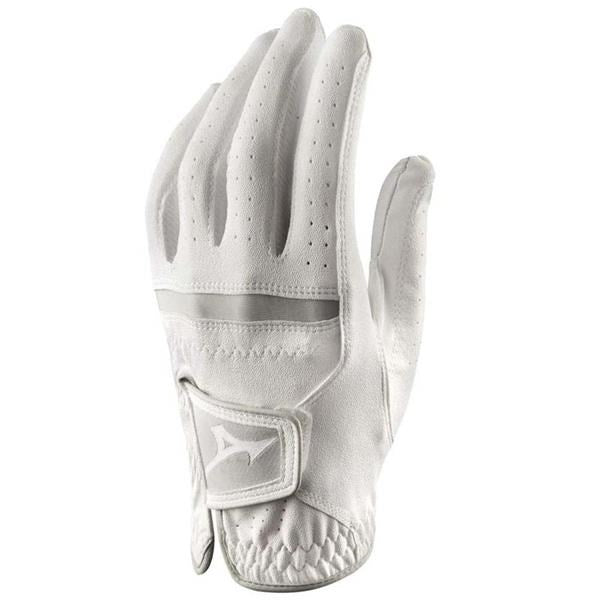 Mizuno Comp White Womens Left Hand Golf Glove Size Medium/Large
