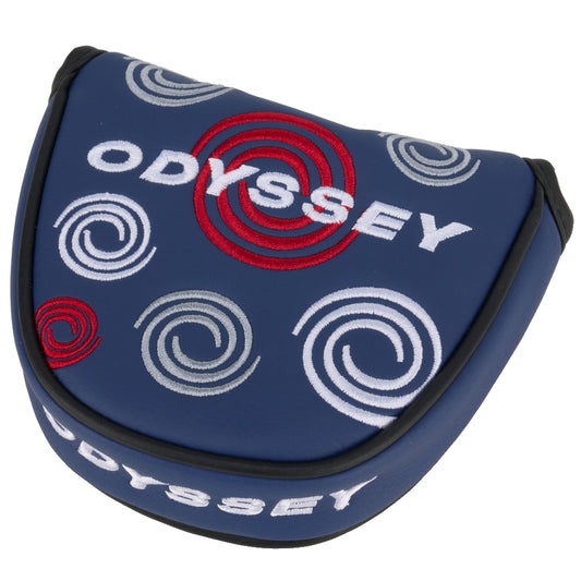 New Odyssey Swirl Navy Mallet Putter Head Cover