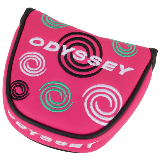 New Odyssey Swirl Pink Mallet Putter Head Cover