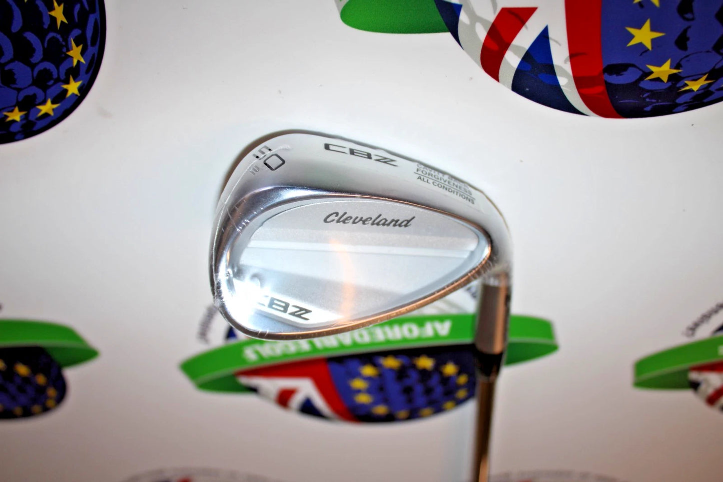 New Cleveland CBZ 50/12 Gap Wedge KBS HI-REV 2.0 115 Steel Shaft Wedge Flex
