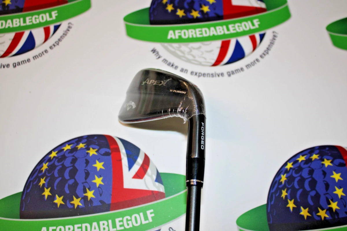 Callaway Apex Ti Fusion 5 Iron True Temper Dynamic Gold Gunmetal MID S300 Tour Issue Stiff Flex
