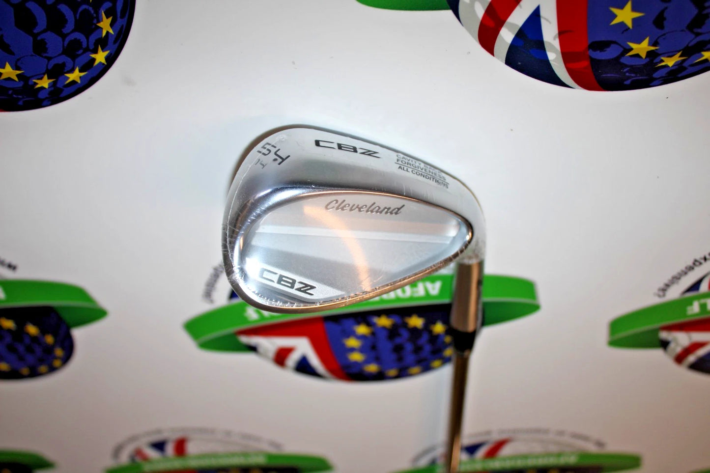 New Cleveland CBZ 54/14 Sand Wedge KBS HI-REV 2.0 115 Steel Shaft Wedge Flex