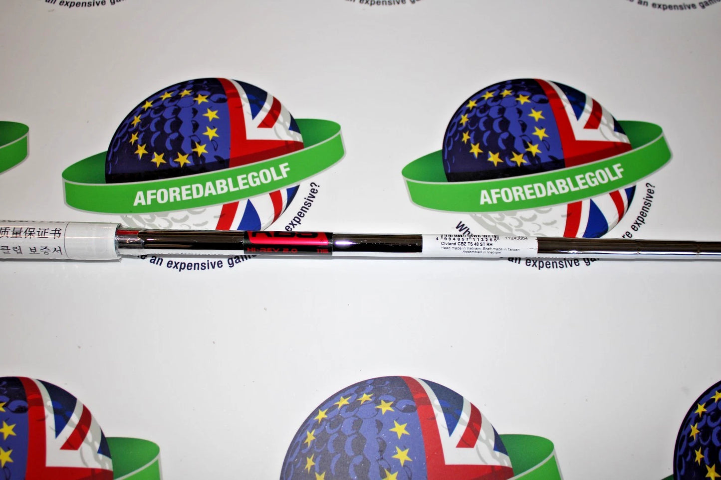 New Cleveland CBZ 48/12 Wedge KBS HI-REV 2.0 115 Steel Shaft Wedge Flex