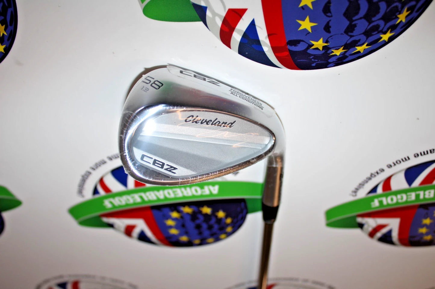 New Cleveland CBZ 60/12 Lob Wedge KBS HI-REV 2.0 115 Steel Shaft Wedge Flex