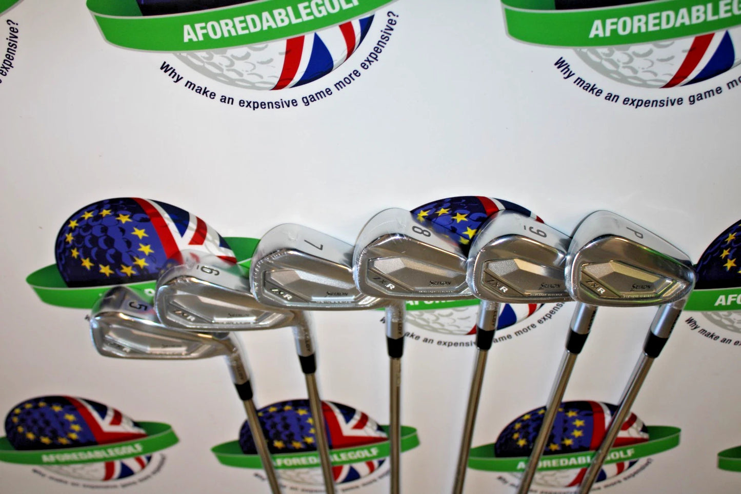 New Srixon ZXiR Iron Set 5-PW KBS Tour Lite Steel Shafts Regular Flex