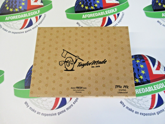 new 12 taylormade vault limited edition tp5 x pix doughnut golf balls